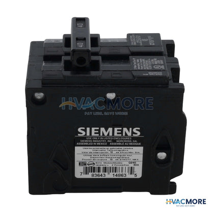 Siemens QP 2-Pole Plug-In Circuit Breaker, 40A 120/240V - Q240