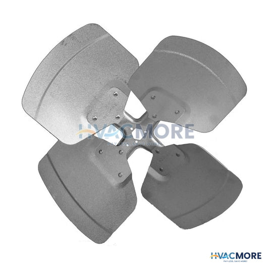 Revcor 18 in. Aluminum 4-Blade Hubless Fan Blade, CCW, 27° Pitch - R41804
