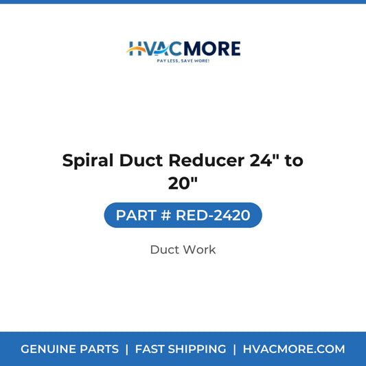 Spiral Duct Reducer 24" to 20" - RED-2420
