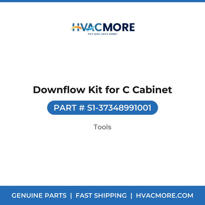Downflow Kit for C Cabinet - S1-37348991001