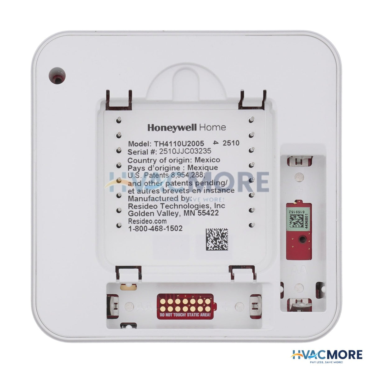 Honeywell Home T4 Pro Programmable Thermostat, 1H/1C - TH4110U2005