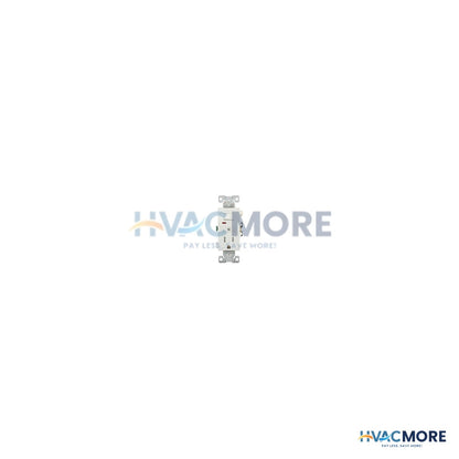 Eaton Commercial Combination Toggle Switch & Tamper-Resistant Receptacle, 15A, White - TR274W