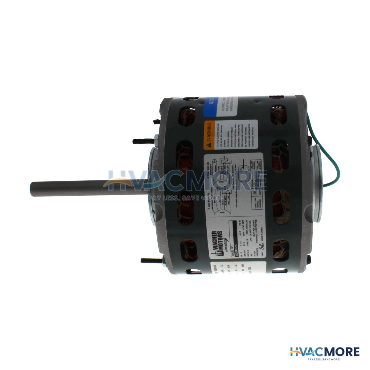 DiversiTech 1/3 HP Direct Drive Furnace Blower Motor, 115V - WG840585