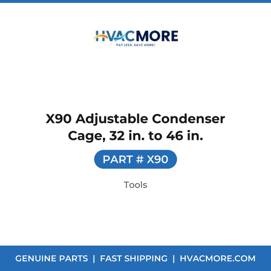 X90 Adjustable Condenser Cage, 32 in. to 46 in. - X90