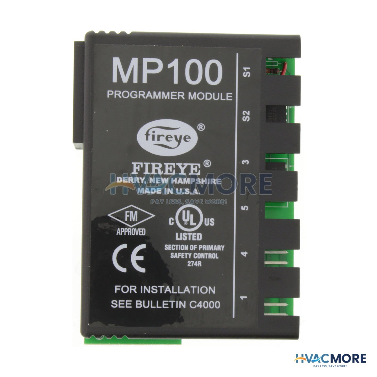 Fireye 2-STAGE M-Series II Rec./Non-Rec. Mod. W/ Purge & Pilot Stabilization MP230H