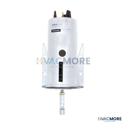 Honeywell Med. Force Damper Actuator W/ SR & Ext Mount Bracket W/ Balljoint MP909E1174