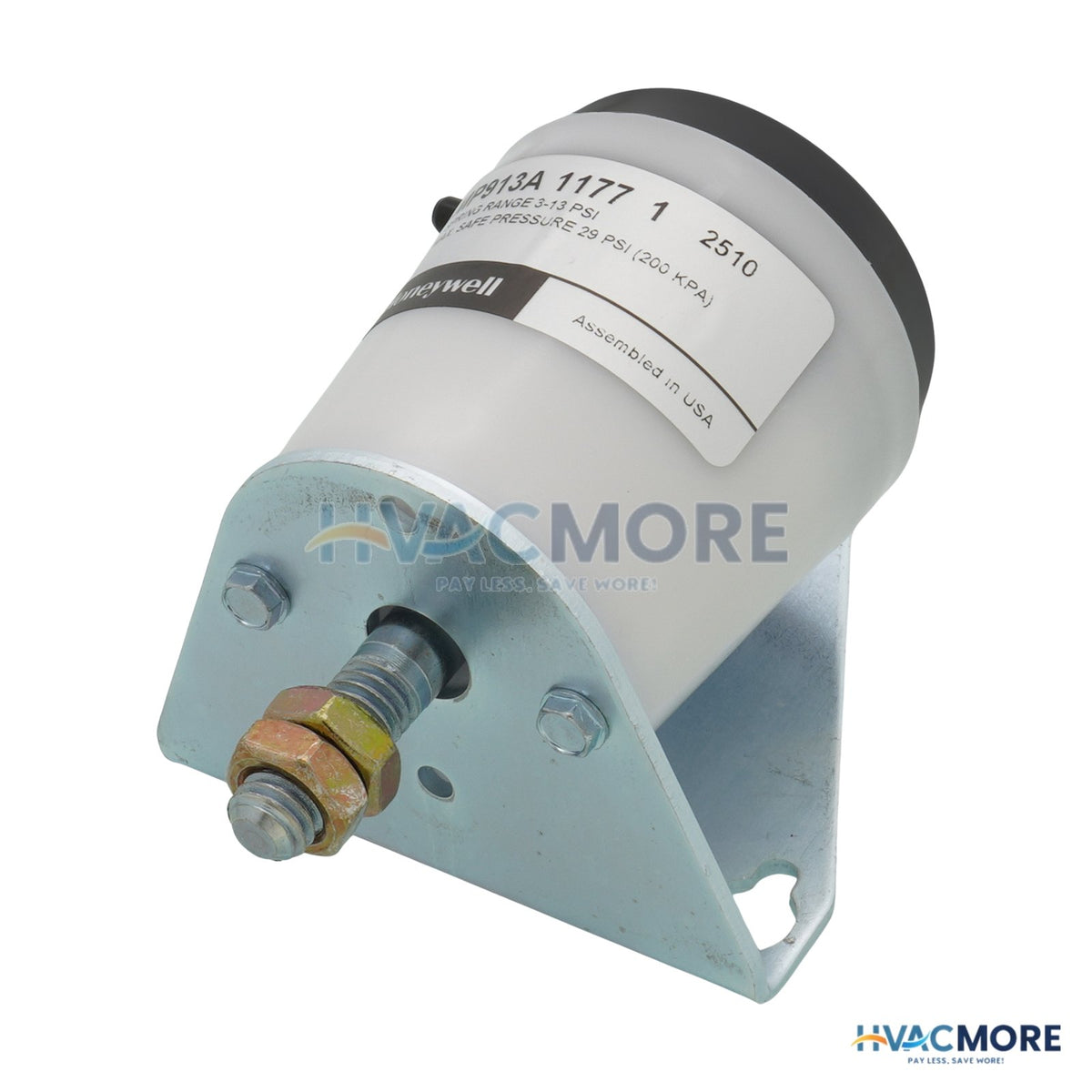 Honeywell Low Force Damper Actuator W/ SR (3 to 13 PSI) MP913A1177