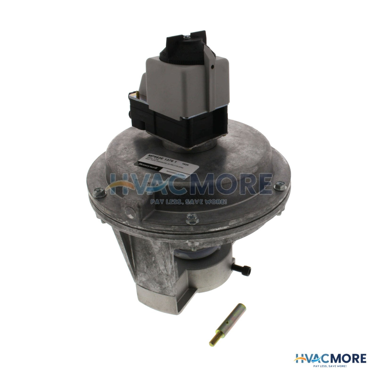 Honeywell 8" Pneumatic Valve Actuator W/ Positioner 4 PSI to 11 PSI, 5 PSI range MP953E1376