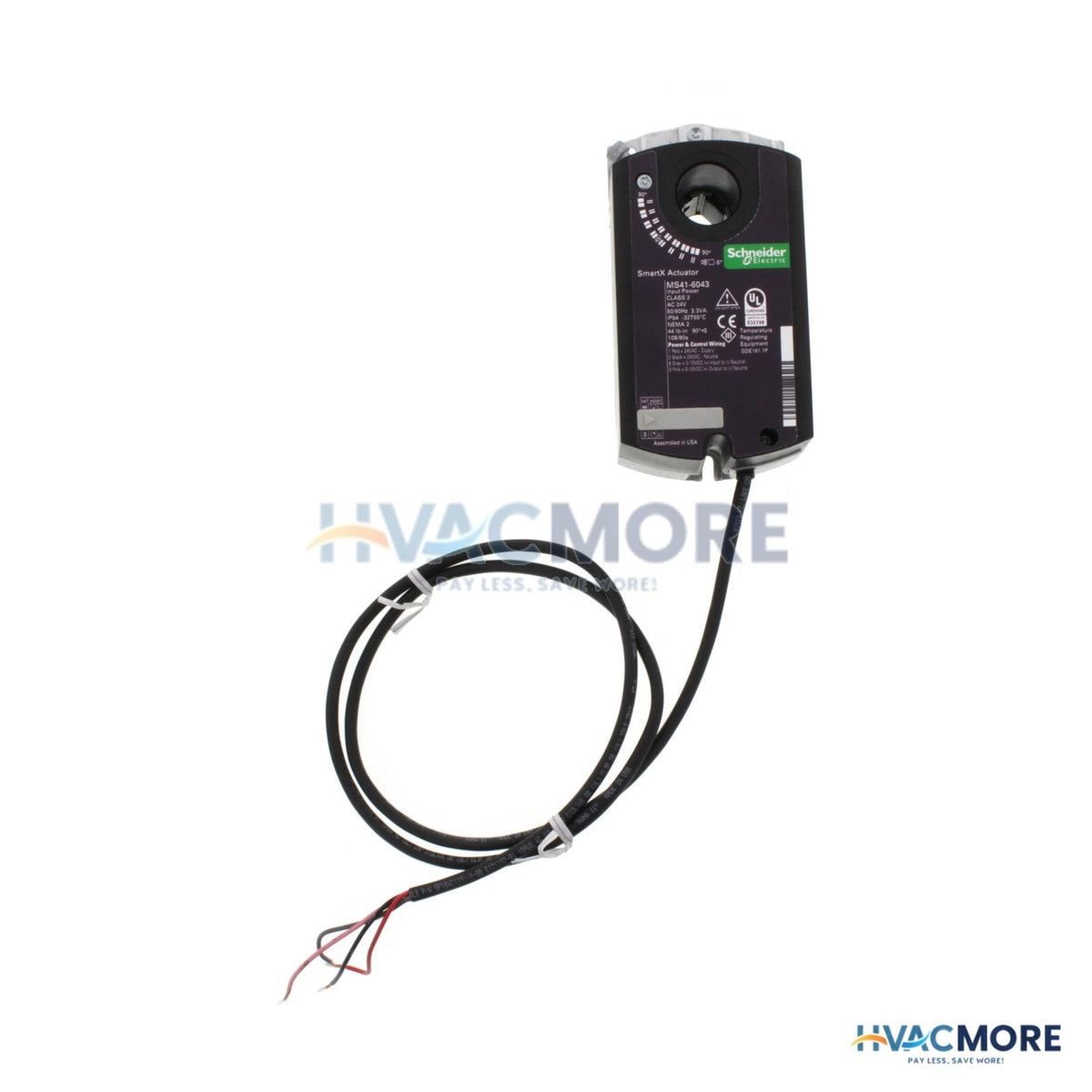 Barber Colman 35 lb-in DuraDrive Non-Spring Return Actuator (24V) MS41-6043