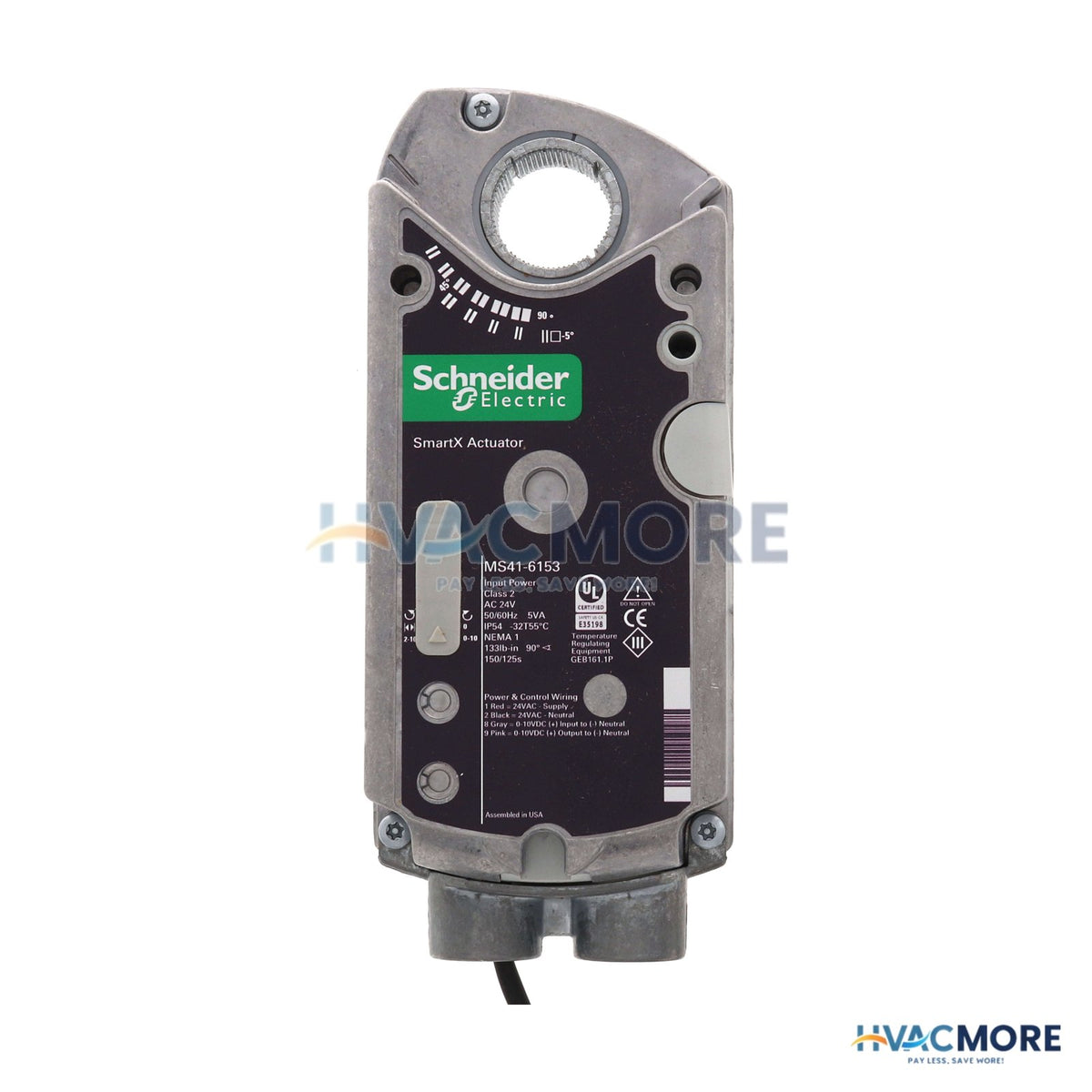 Barber Colman 133 lb-in DuraDrive 3 Position Actuator (24V) MS41-6153