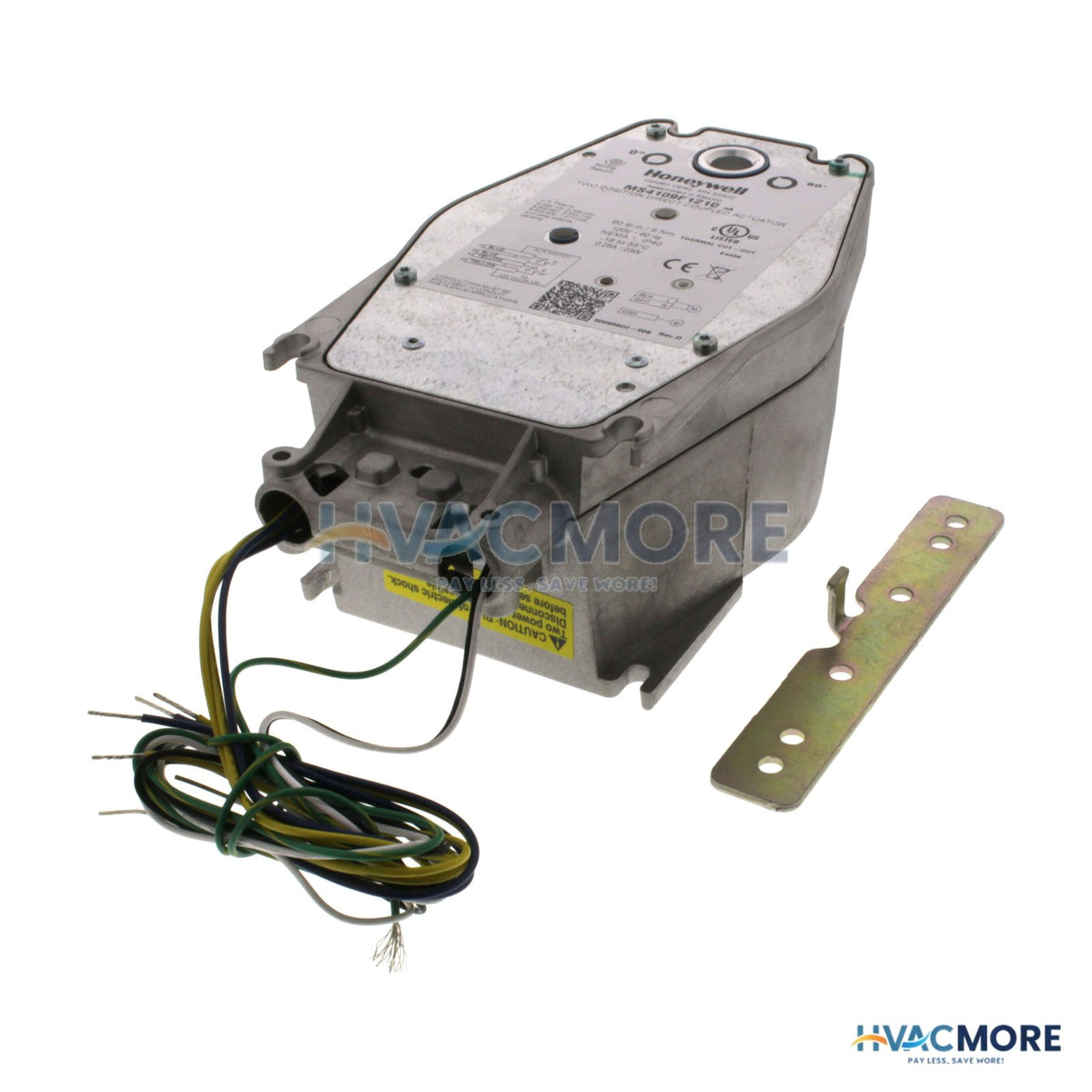 Honeywell Universal Fire and Smoke Damper Actuator (80 lb-in) MS4109F1210