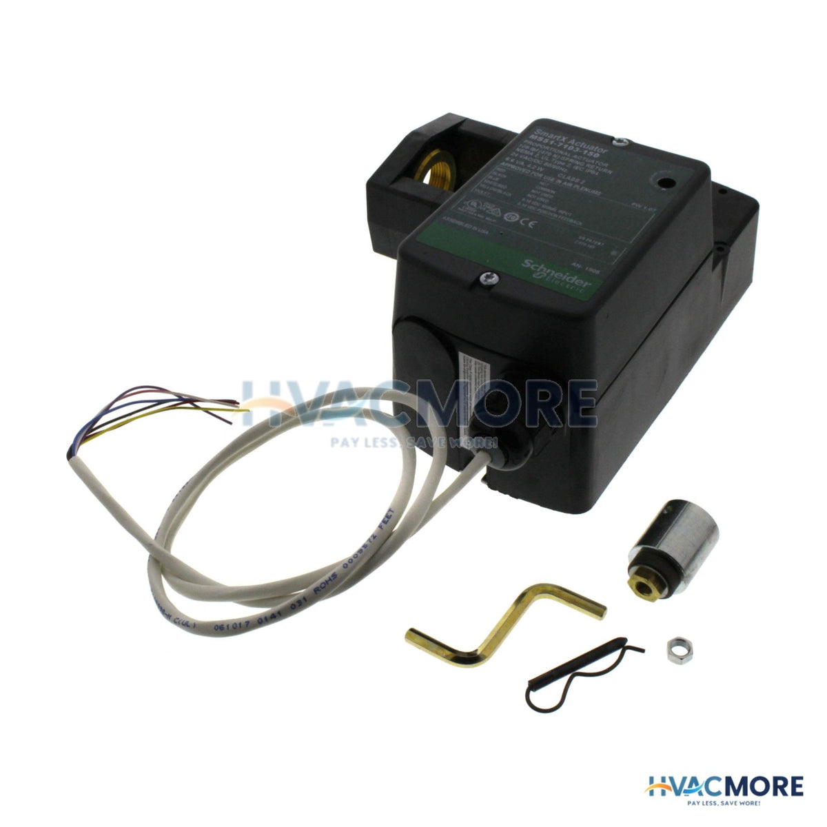Barber Colman Proportional Actuator W/ 0-10 VDC Control Signal (24V) MS51-7103-150
