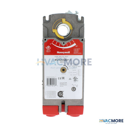 Honeywell Floating 0-10V Damper Actuator W/ Spring Return for HVAC (175 lb-in) MS7520A2007