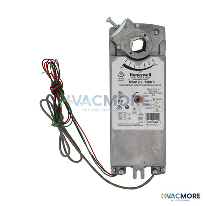 Honeywell 24 VAC Damper Actuator W/ SR & Aux. Switches MS8120F1200