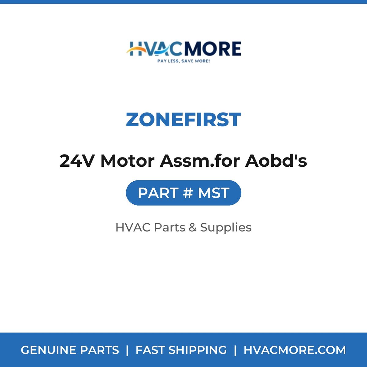 ZoneFirst 24V Motor Assm.for Aobd's MST