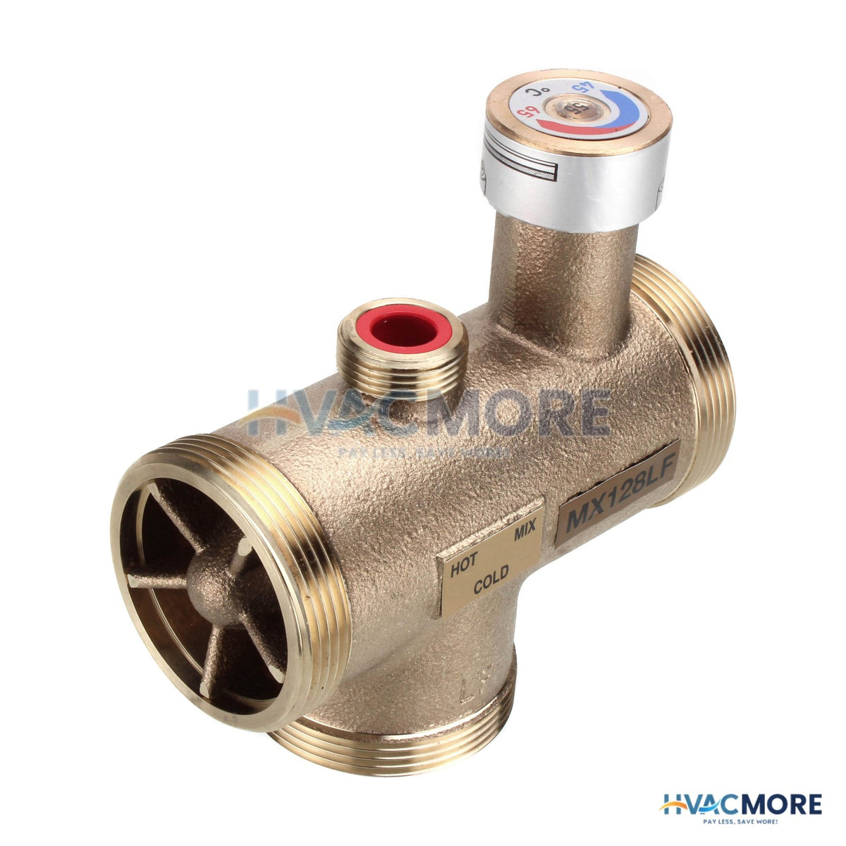Resideo Braukmann 1-1/4" NPT MX Mixing Valve (Lead Free) MX128LF