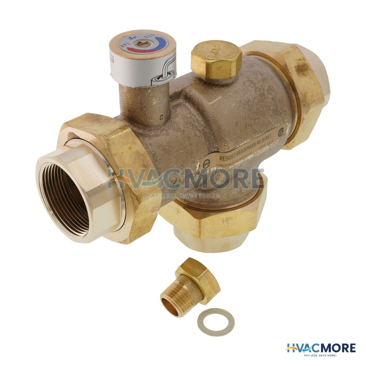 Resideo Braukmann 1-1/2" NPT MX Mixing Valve (Lead Free) MX129LF