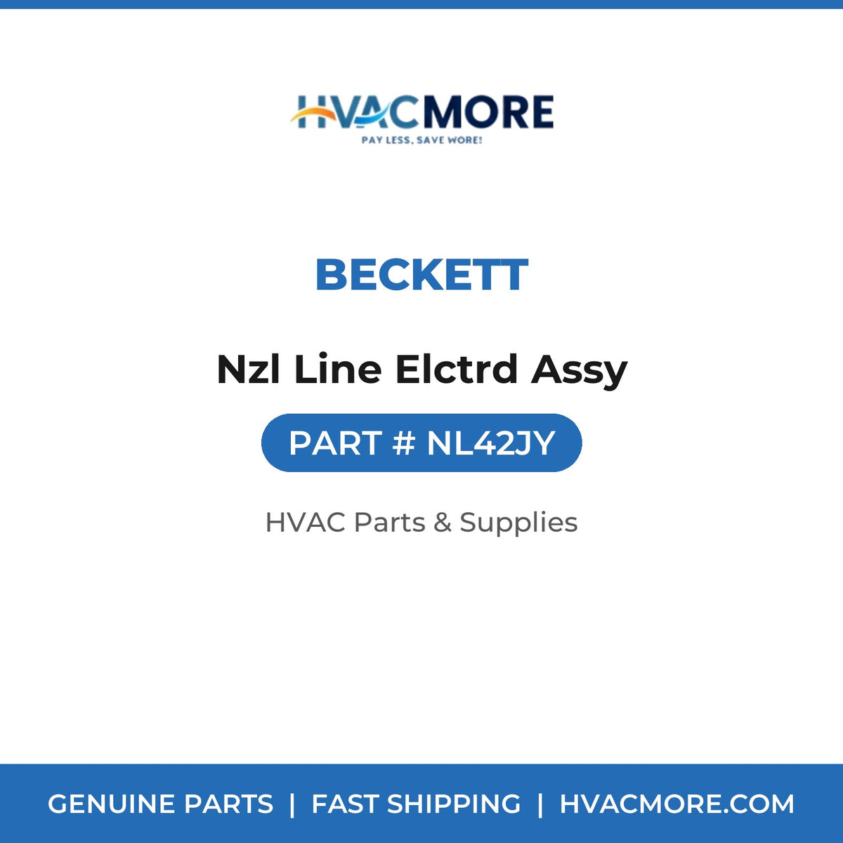 Beckett Nzl Line Elctrd Assy NL42JY