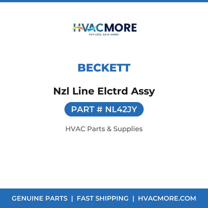 Beckett Nzl Line Elctrd Assy NL42JY