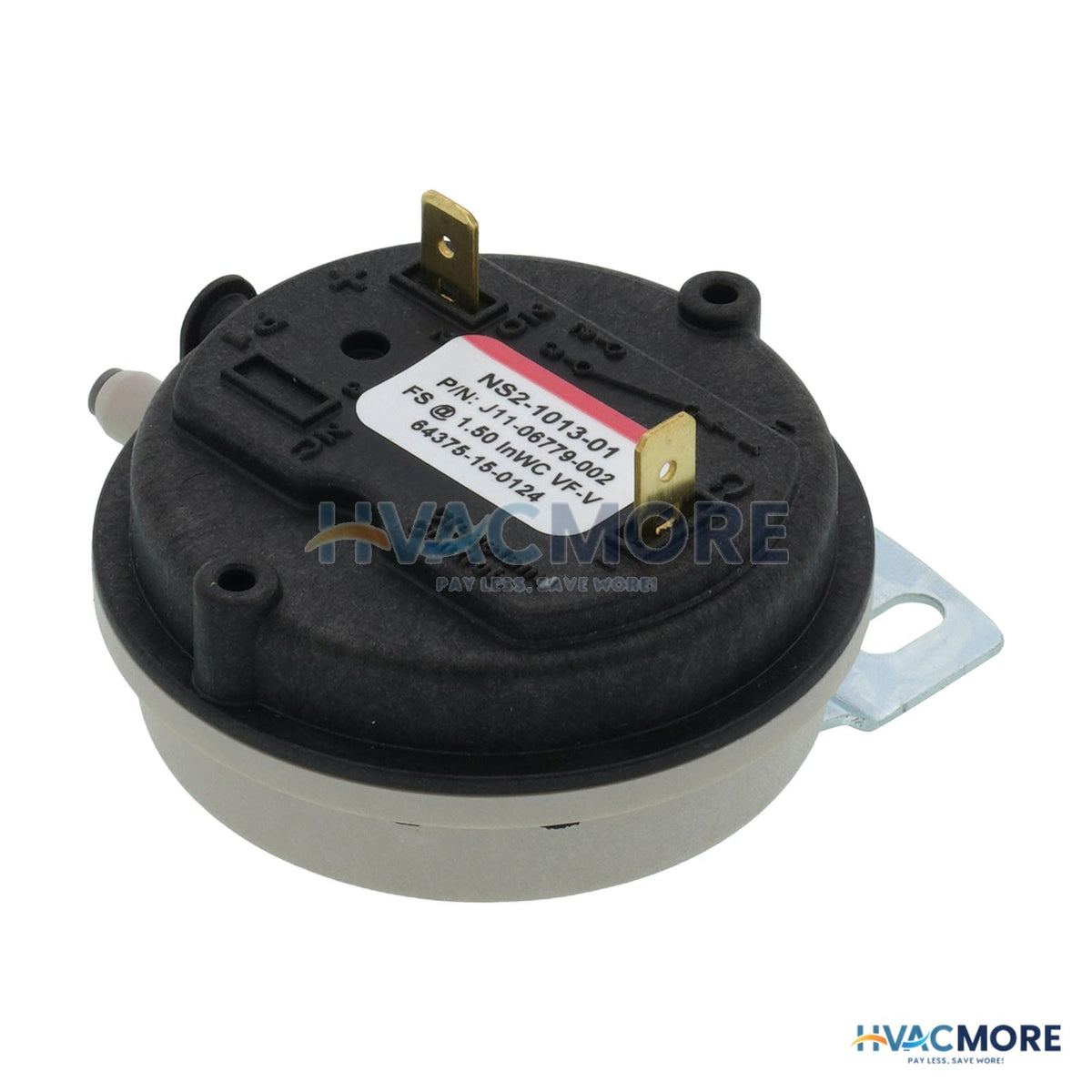 Cleveland Controls Pressure Sensing Switch W/ Mounting Bracket (.08" W.C.) NS2-1013-01