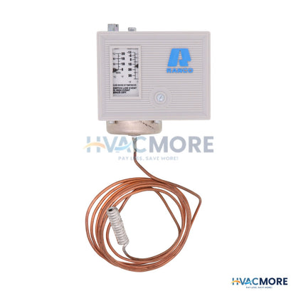 Ranco Low Temp Refrig. Control W/ 72" Remote Bulb Capillary (-15° to 40°F) O10-1408