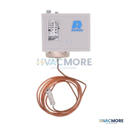 Ranco Low Temp Refrig. Control W/ 72" Remote Bulb Capillary (-15° to 40°F) O10-1408