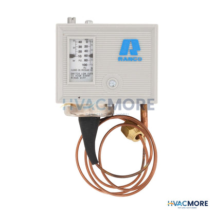 Ranco Low Pressure Refrigeration Control W/ 10" -100 PSI O10-1483