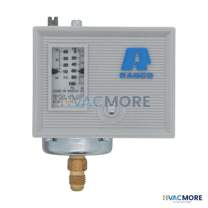 Ranco Low Pressure Refrigeration Control W/ 10"-100 PSI O10-1831