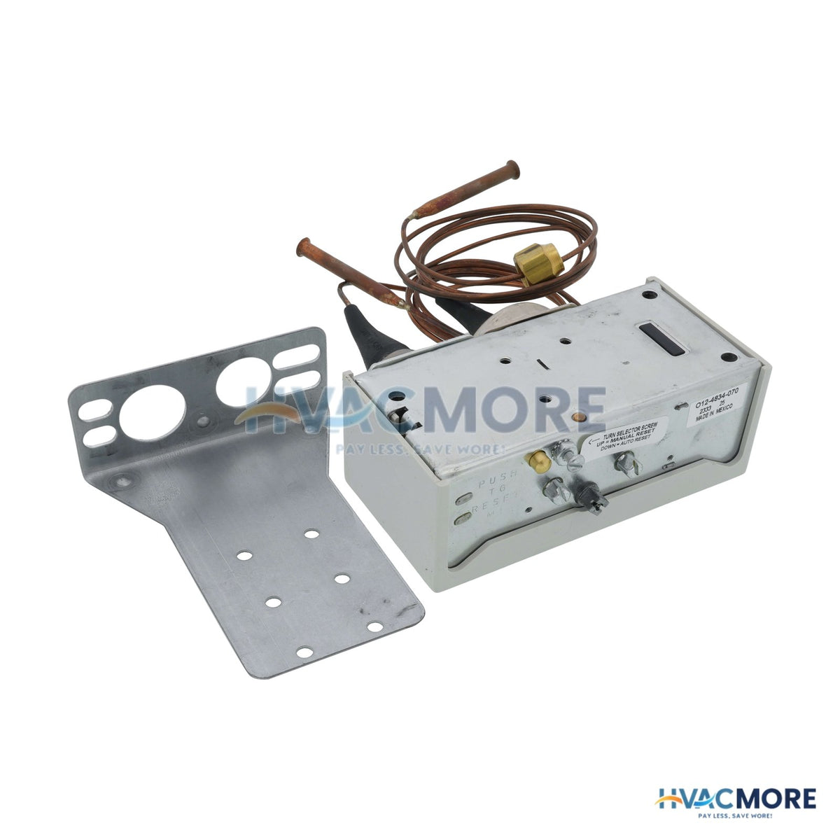 Ranco Dual Func. Refrigeration Press. Ctrl W/ 48" Capillary (10" to 100 Cut-In PSI) O12-4834