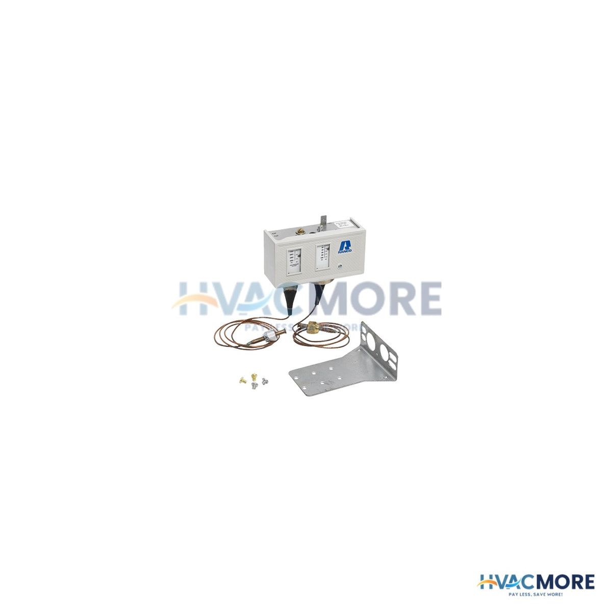 Ranco Dual Func. Refrig. Press. Ctrl W/ 1/4" SAE Male Flare (150 - 450 PSI), Convertible O12-4846