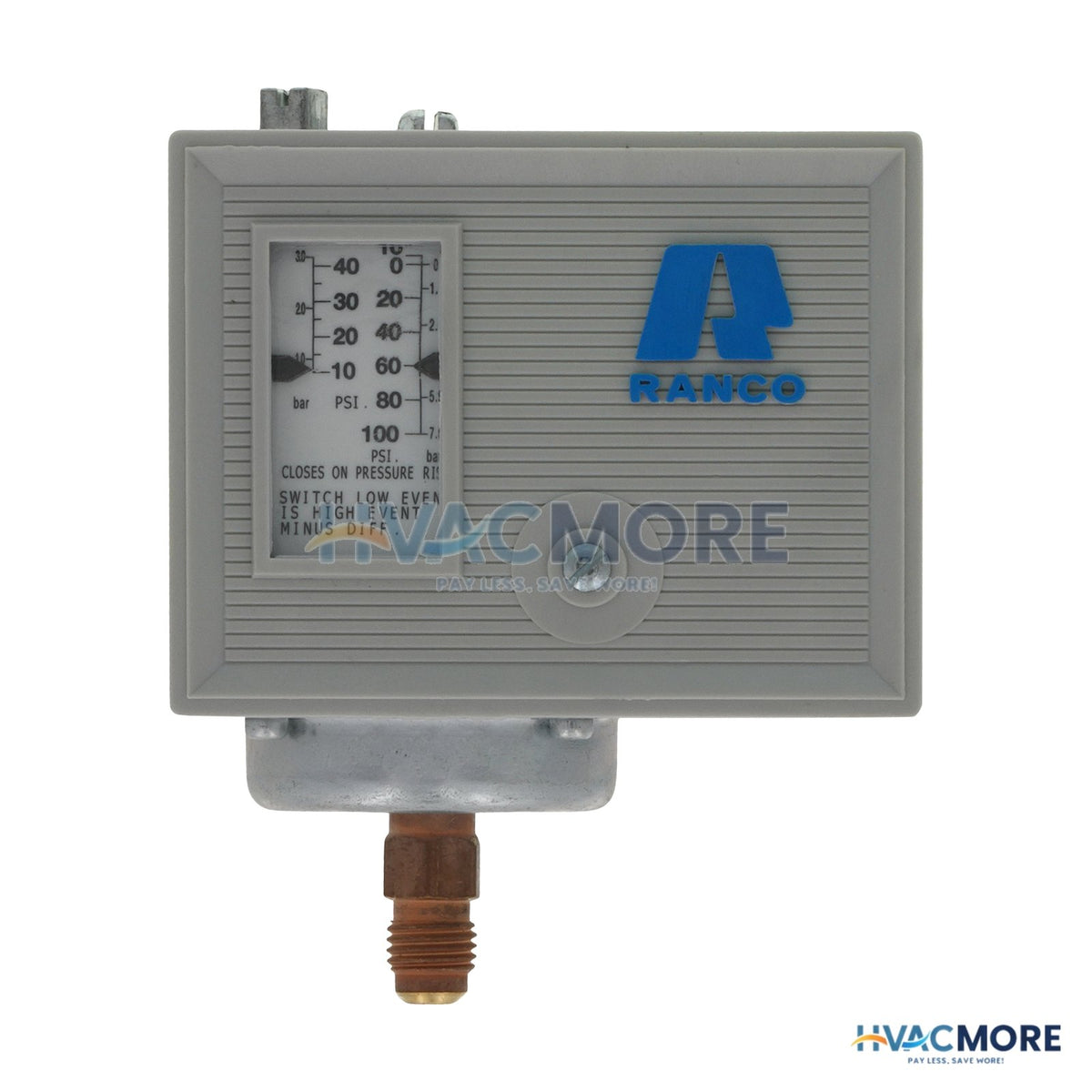 Ranco Low Pressure Refrigeration Control (10 to 100 PSI) O16-107