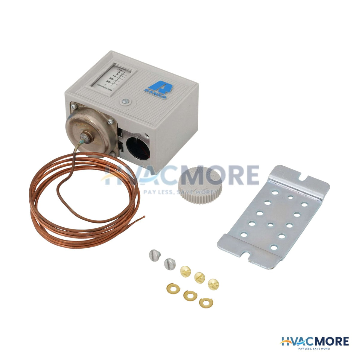 Ranco Low Temperature Freeze Stat W/ 72" Capillary (-15° to 40°F) O16-588