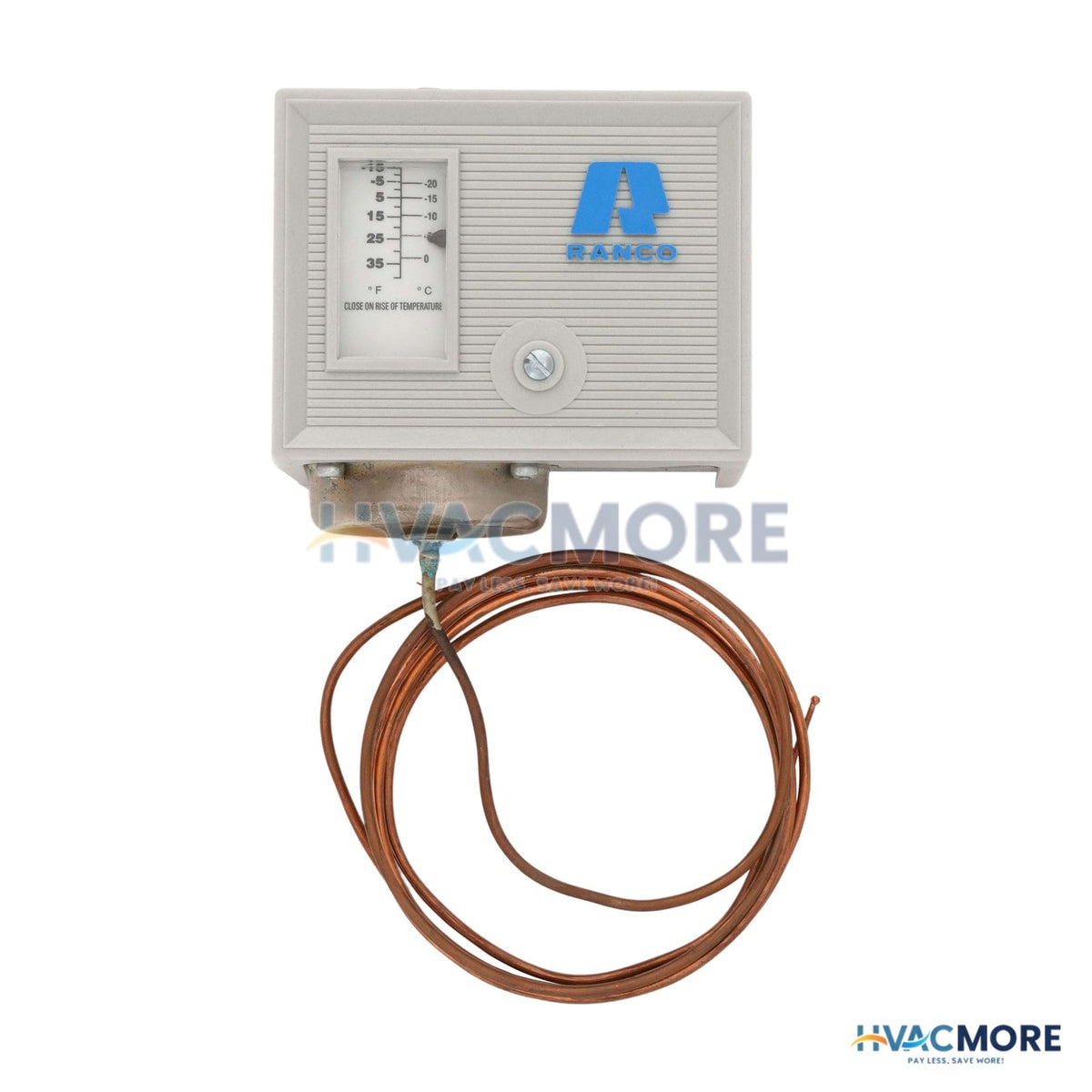 Ranco Low Temperature Freeze Stat W/ 72" Capillary (-15° to 40°F) O16-588