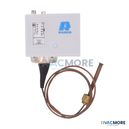 Ranco Low Press. Refrigeration Control W/ 36" Capillary (12" to 80 PSI) O16-624