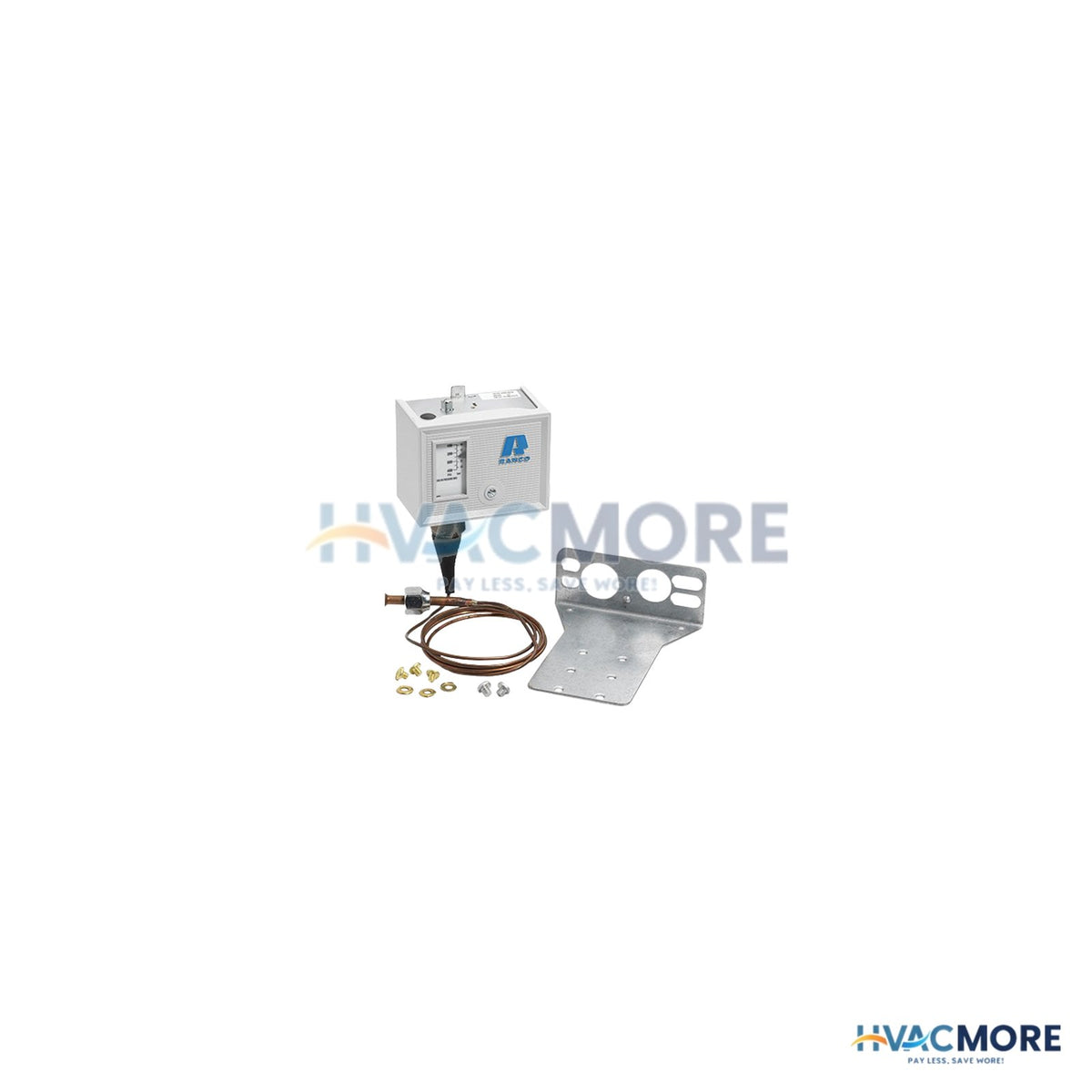 Ranco High Press. Refrig. Ctrl W/ 36" Capillary, (100 to 400 PSI), DPST-Opens Low O20-7006