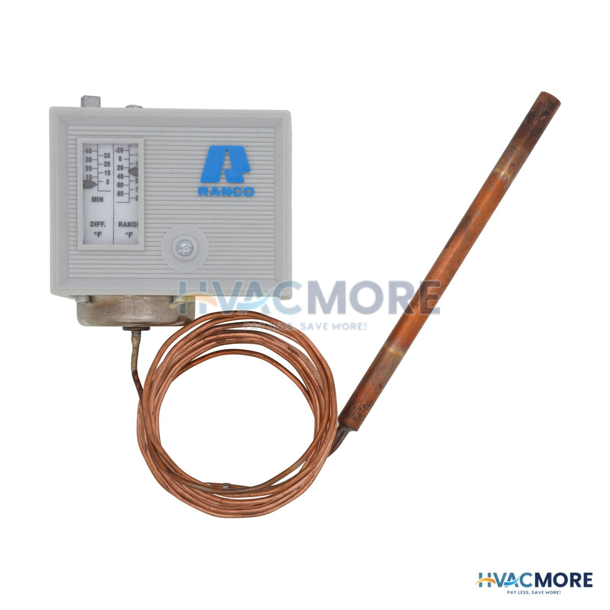 Ranco Low Temperature Control W/ 96" Capillary (-35° to 95°F) O60-100