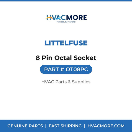 Littelfuse 8 Pin Octal Socket OT08PC