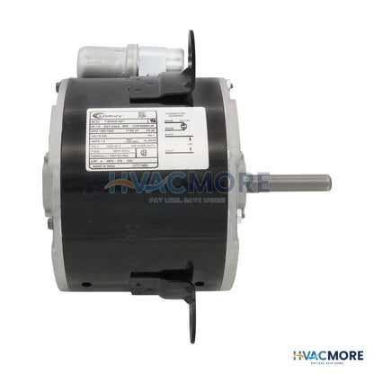 Century 1/4 HP 230V OEM Replacement Motor, 1350/1625 RPM, 1SPEED, 48 Frame, Semi Enclosed OTC1862