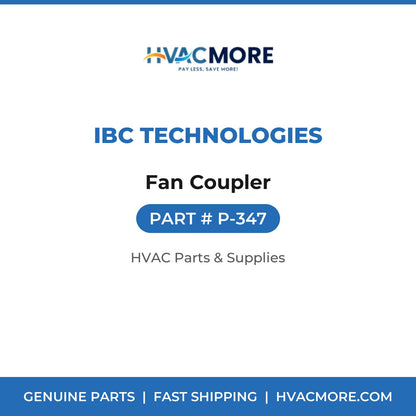 IBC Technologies Fan Coupler P-347