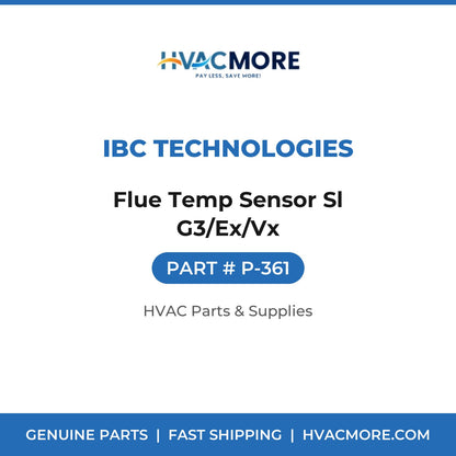 IBC Technologies Flue Temp Sensor Sl G3/Ex/Vx P-361
