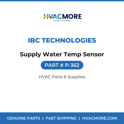 IBC Technologies Supply Water Temp Sensor P-362