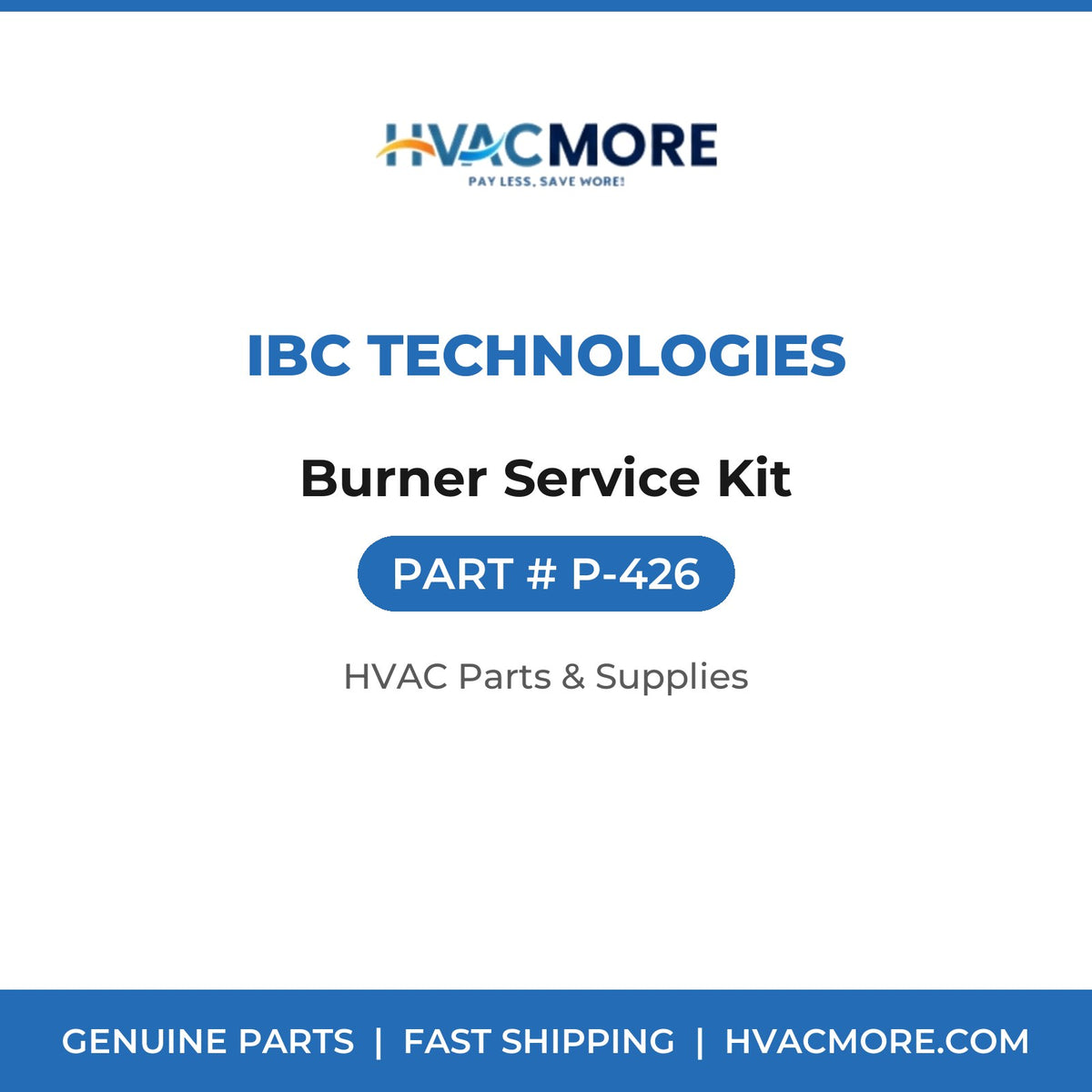 IBC Technologies Burner Service Kit P-426