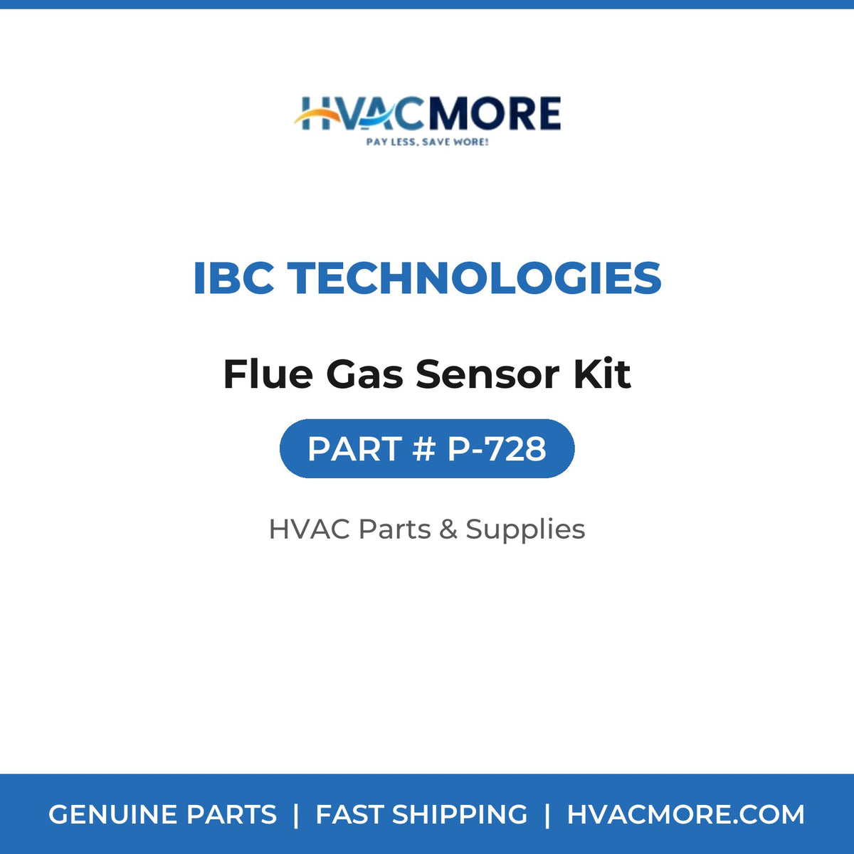 IBC Technologies Flue Gas Sensor Kit P-728