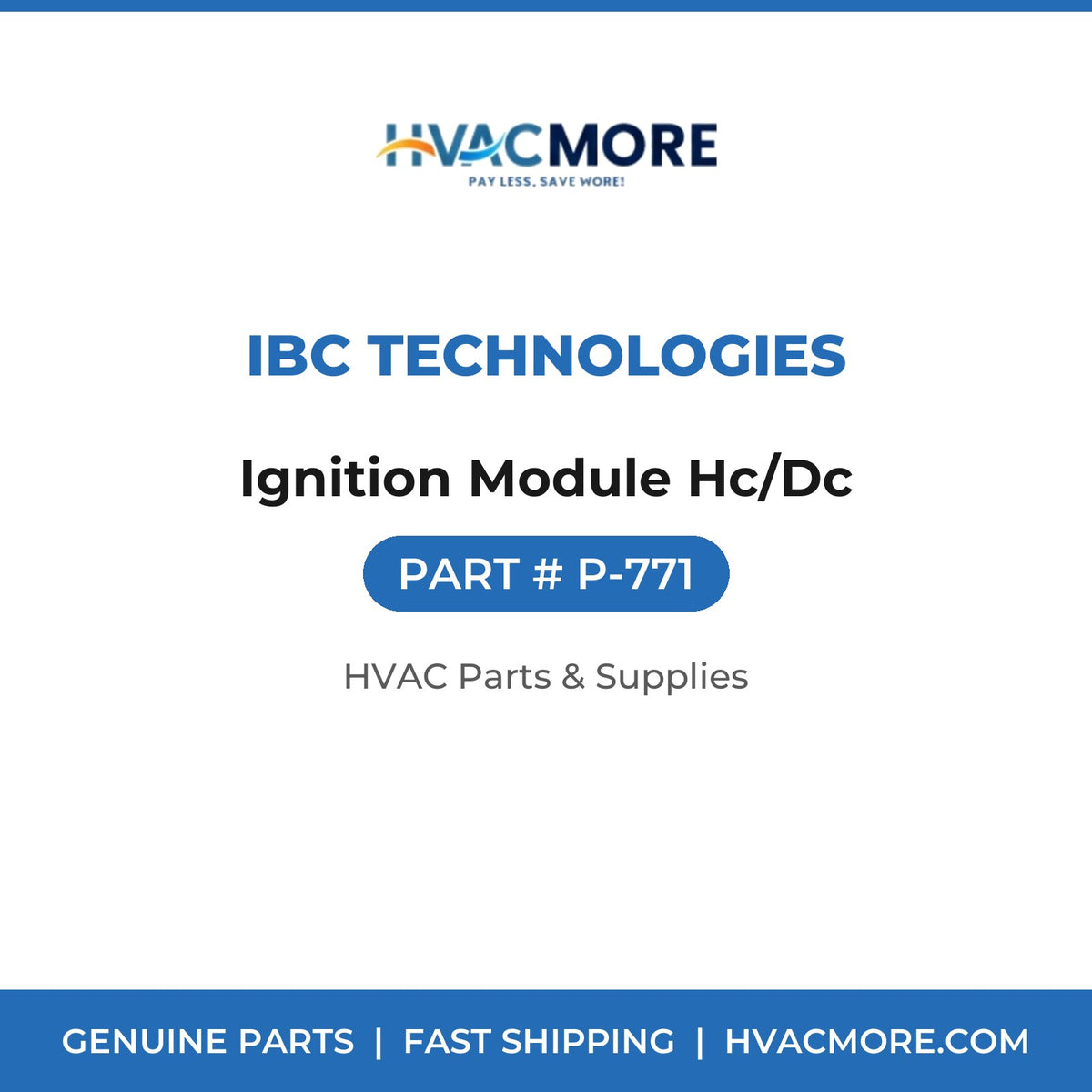 IBC Technologies Ignition Module Hc/Dc P-771