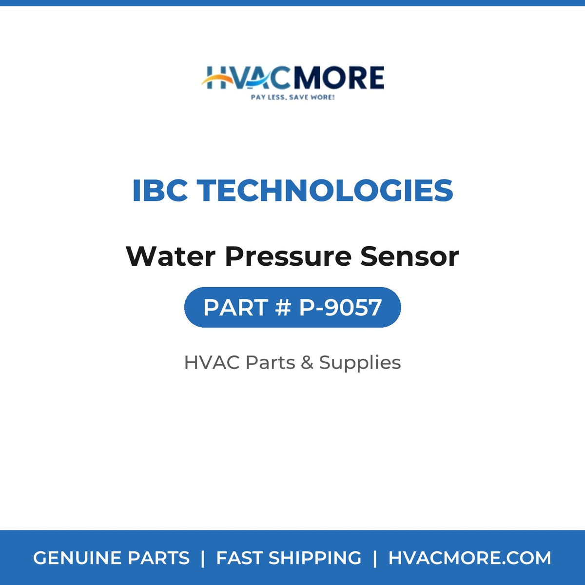 IBC Technologies Water Pressure Sensor P-9057