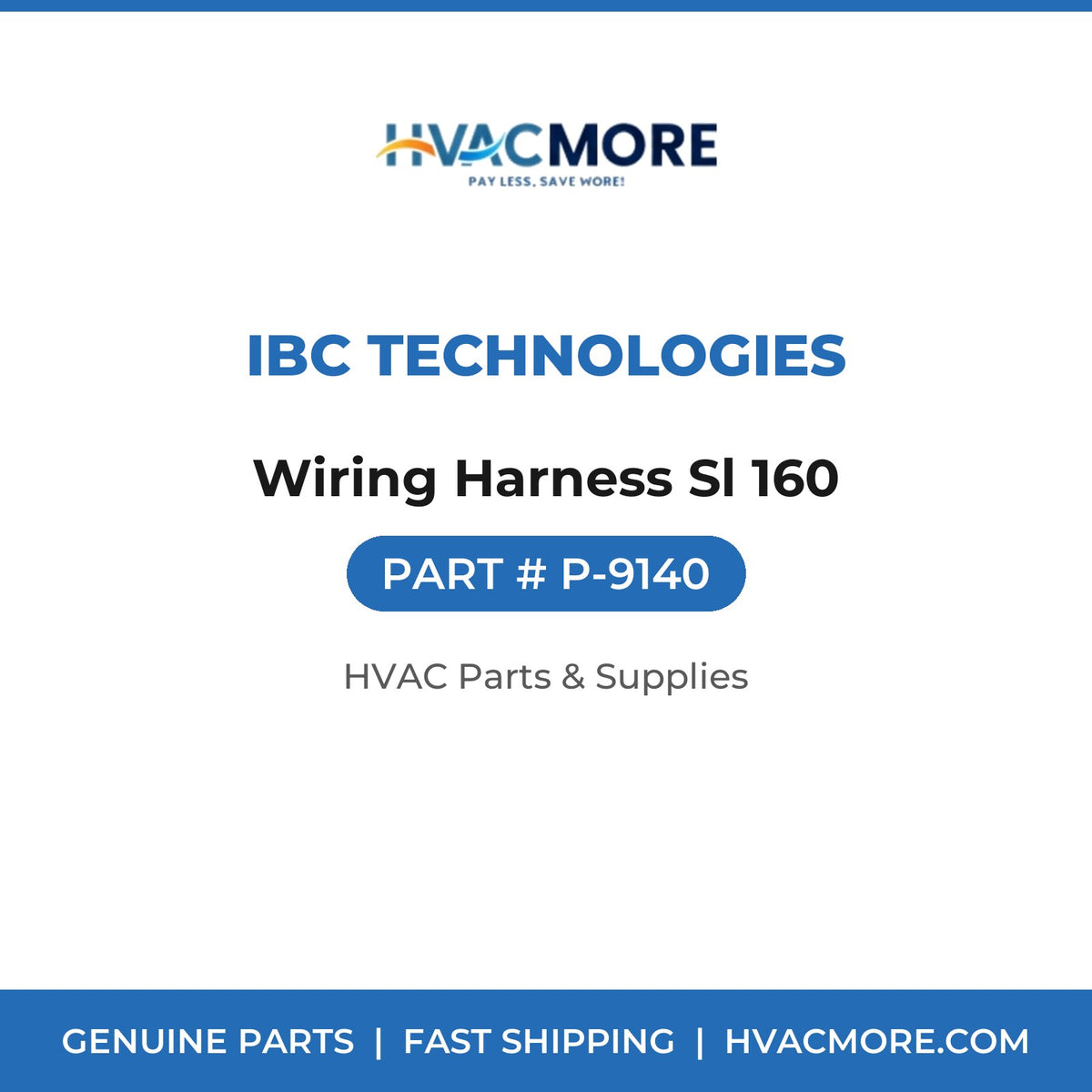 IBC Technologies Wiring Harness Sl 160 P-9140