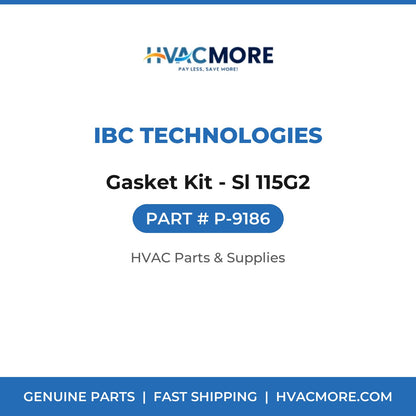 IBC Technologies Gasket Kit - Sl 115G2 P-9186