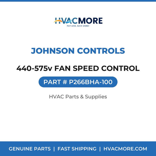 Johnson Controls 440-575v FAN SPEED CONTROL P266BHA-100