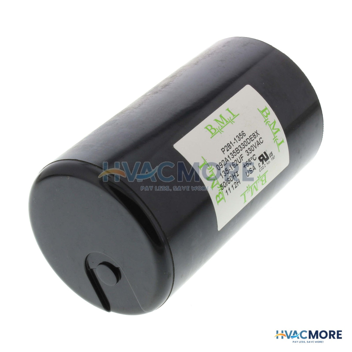 Carrier 320V Start Capacitor, 135-155 MFD P281-1356