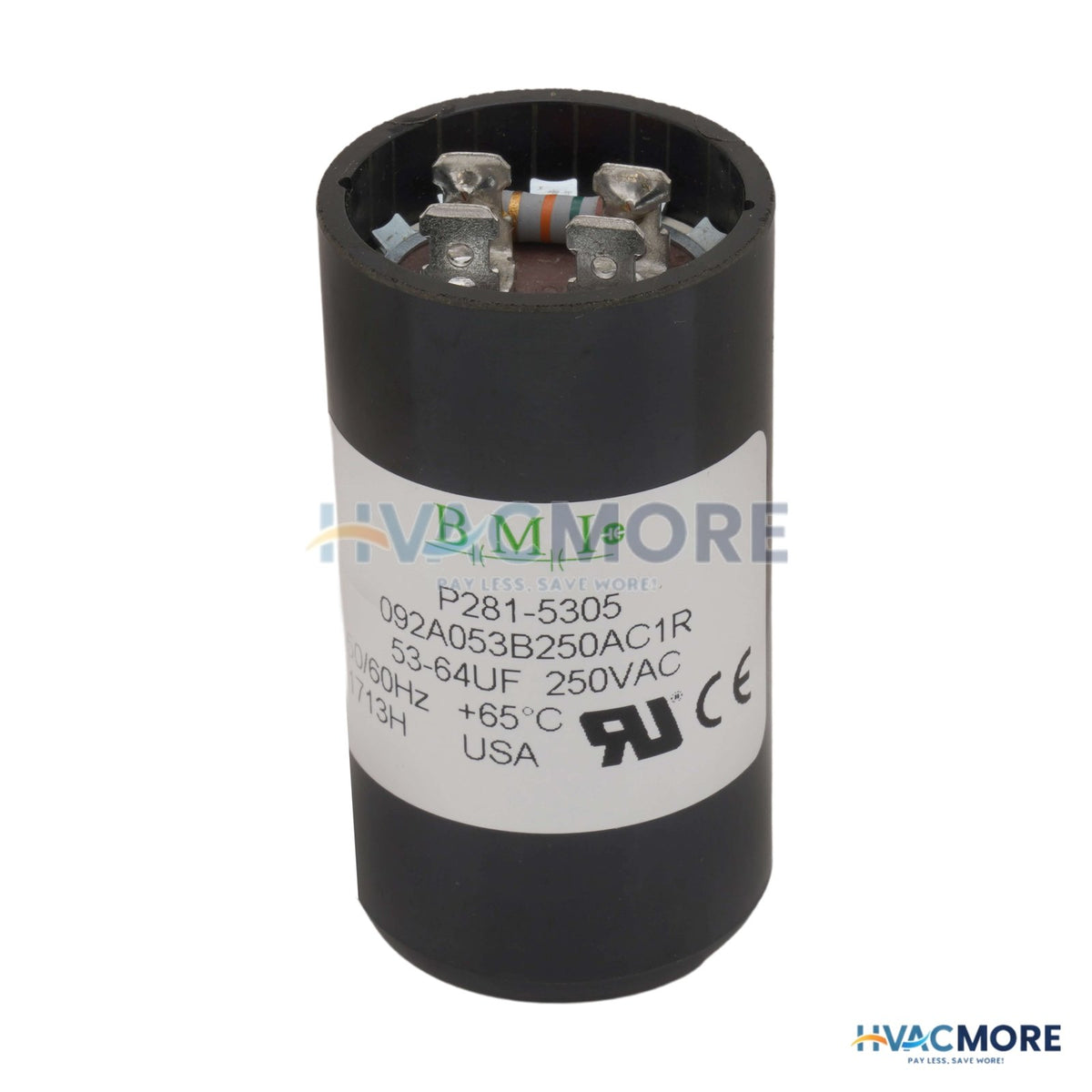 Carrier 53-64 250V Round Start Capacitor P281-5305